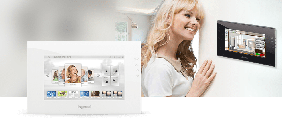 Legrand Home Automation System – MyHOME_SCREEN 10