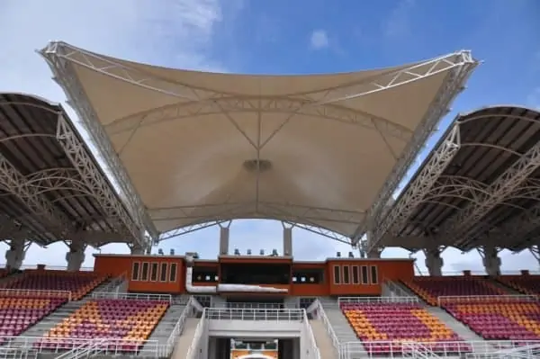 Auditorium Tensile Structure from Tensile Architecture