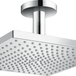 Hansgrohe Raindance E overhead shower 1 jet with ceiling connector, chrome finish
