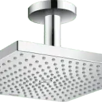 Hansgrohe Raindance E overhead shower 1 jet with ceiling connector, chrome finish