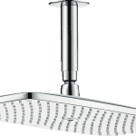 Hansgrohe Raindance E overhead shower 1 jet EcoSmart with ceiling connector, chrome finish