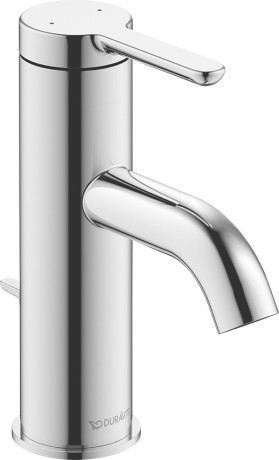 Duravit C.1 single lever basin mixer, basin mixer, tap mixer, Chrome finish