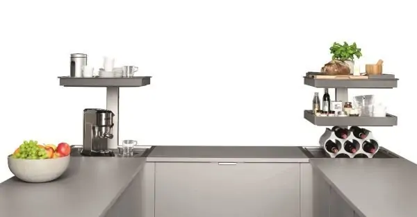 Hafele Corner Solution- Qanto | Smart kitchen