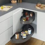 Hafele Cornerstone Maxx kitchen storage, steel shelve for modular design cabinets