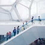 thyssenkrupp - velino escalators, Velino moving stairs in the Beijing National Aquatics Center