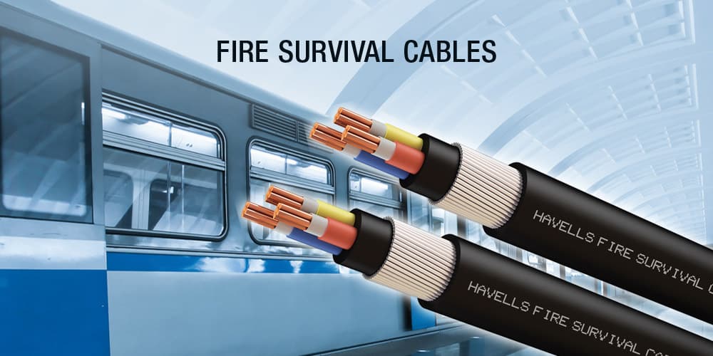Havells cables, havells wires, fire survival cables, fire survival wires