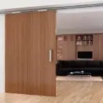 Hafele sliding door fitting for wooden room partitioner, wardrobe and cabinet doors