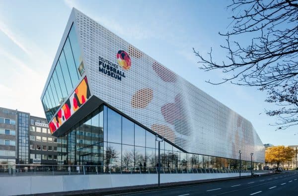 Brilliant Sheet-Metal Ball: POHL Facade for the DFB Museum, Germany ...