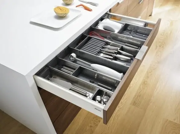 Blum drawer organizer for kitchen & drawer divider