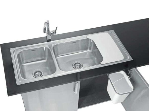 Neelkanth – Double bowl sink system | Kitchen items