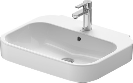 Duravit Happy D.2, wash basin, washbasin, white washbasin, bathroom basin