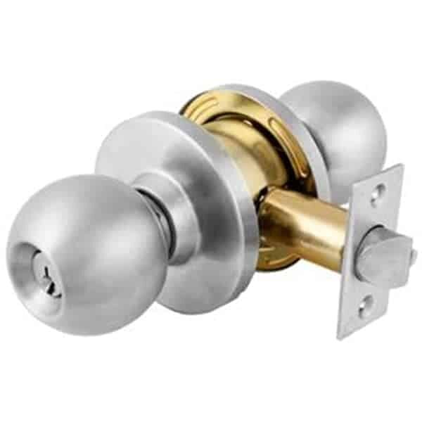 Magnum Ball Knob Passage Cylindrical Lock