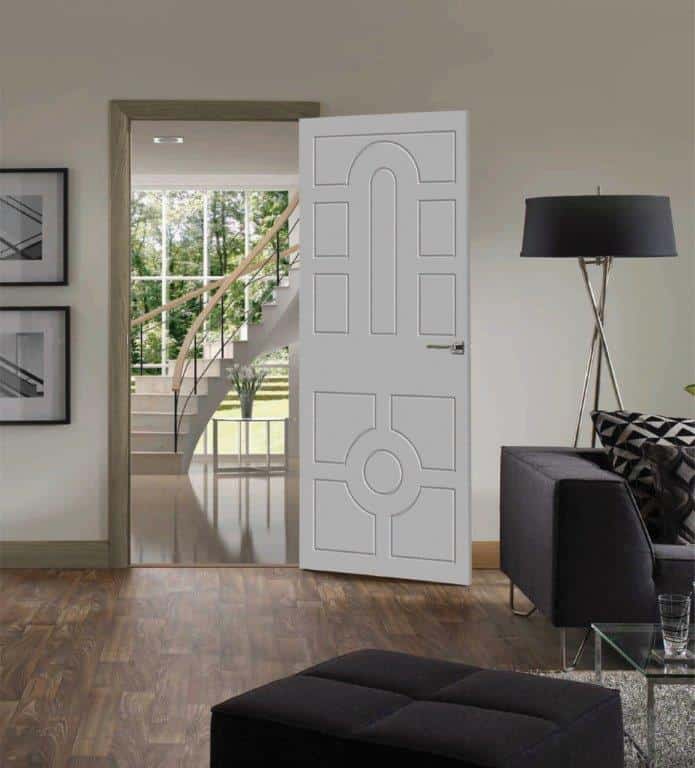 Alstone routed WPC door | Waterproof doors