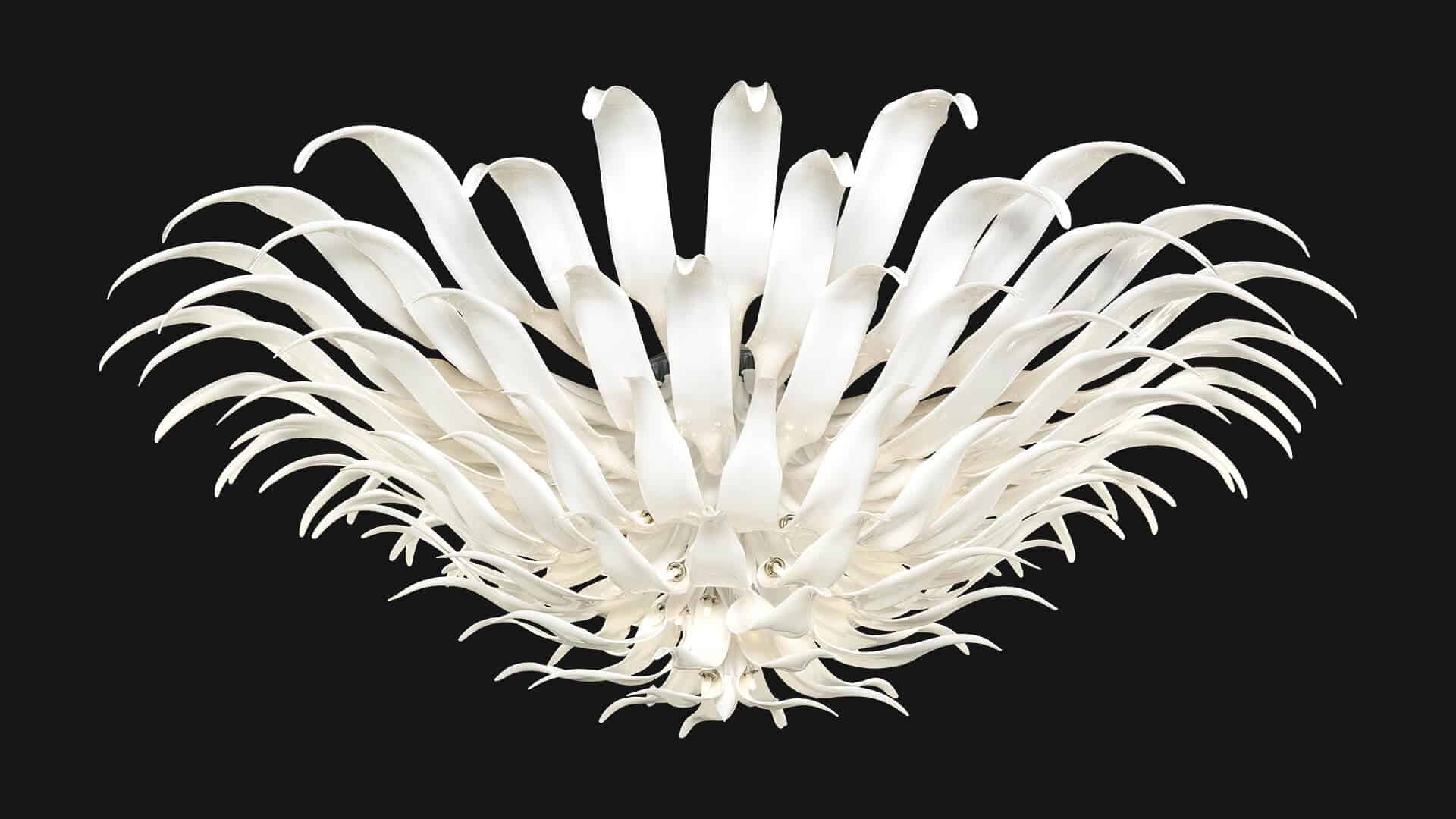 Tisva Aranyaka, chandelier, decorative light, LED