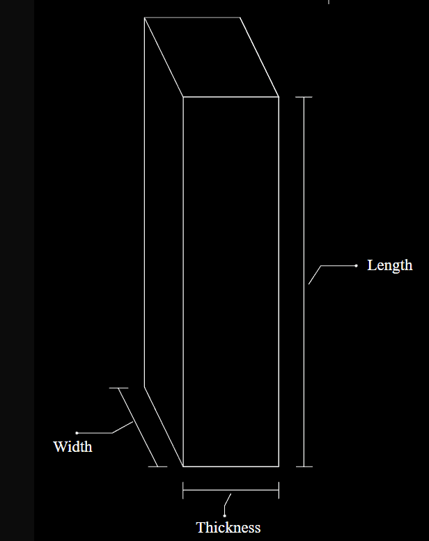 Alstone WPC routed 2d and 3d door dimensions