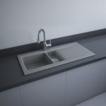 RAK ceramic Dream 1 kitchen sink double bowl design with price