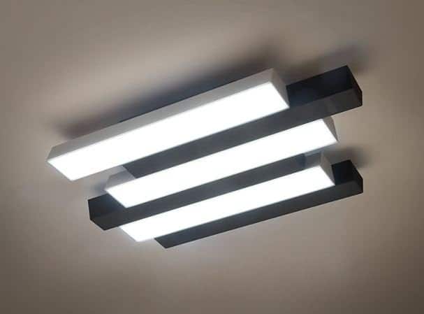 Philips Myliving Piano Black Led Ceiling Light Buildingandinteriors