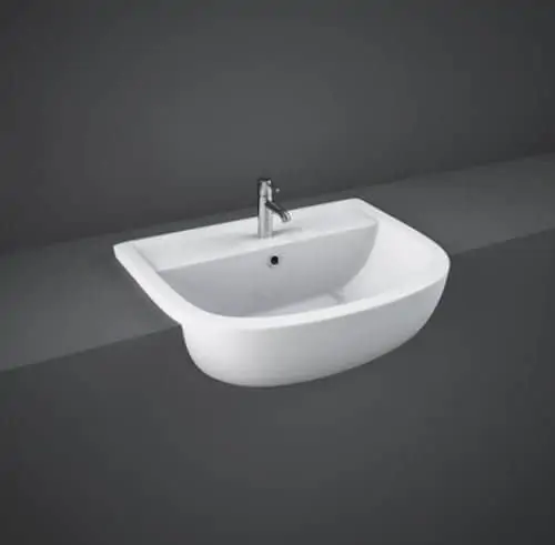 RAK Small wash basin (Semi Recessed) | Bathroom washbasin