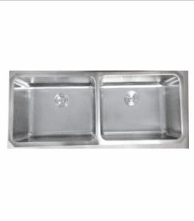 Jal Stainless Steel Handmade Double Bowl Kitchen Sink