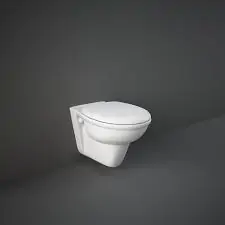 RAK wall hung water closet or WC toilet available in different types, dimensions and prices!