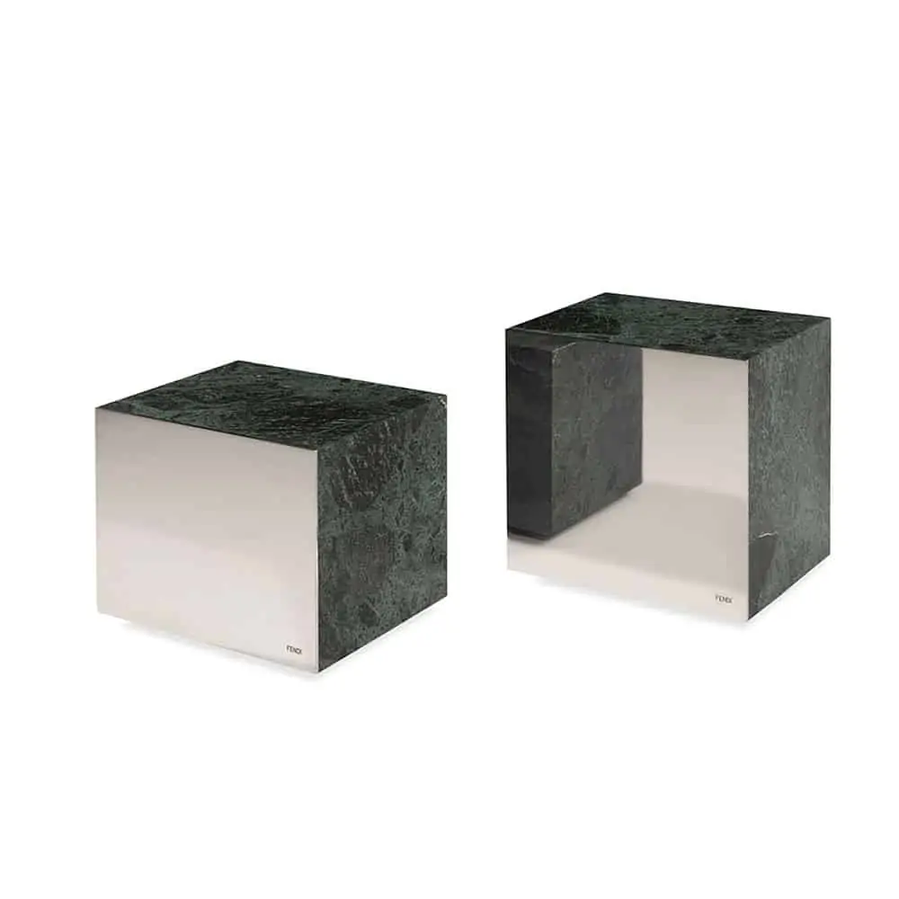 Designer furniture for living room - Fendi _Casa_PRISME-MARBLE