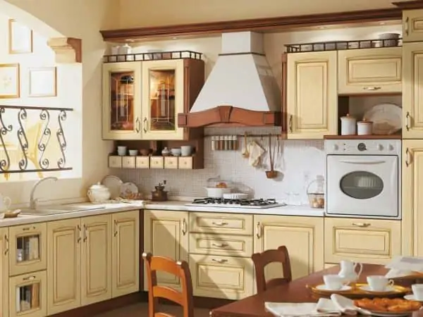 Arancia Kuchen Acacia Wooden Kitchen