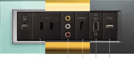 Anchor By Panasonic Thea Luxury Modular Switches, Sockets & Accessories