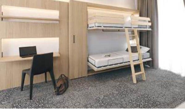 Hafele Folding Bed (Duoletto-Built-in) | Bed fittings