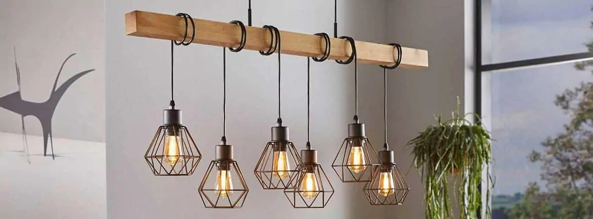 pendant lamps with designer bulbs