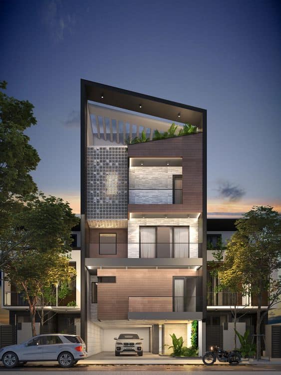 modern residential building elevation designs