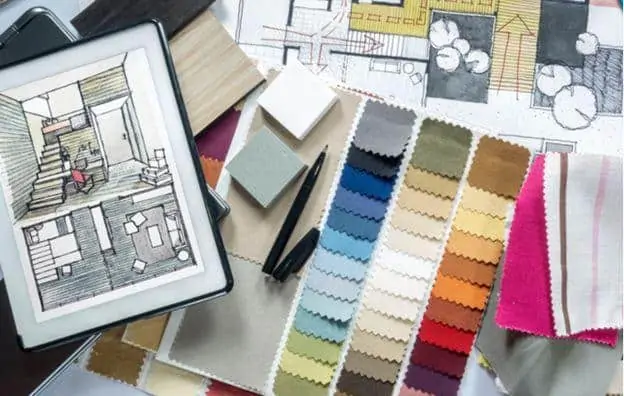 interior design - colour palettes