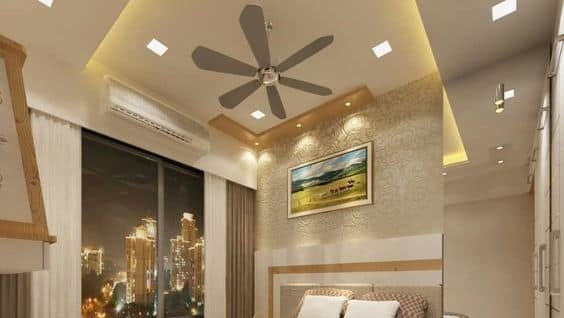 ceiling fan with cove lighting 