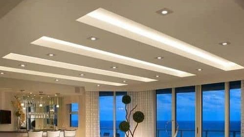 False ceilings for living room