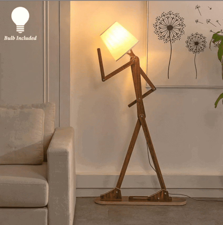 Decorative Floor and Swing Arm Floor Lamp