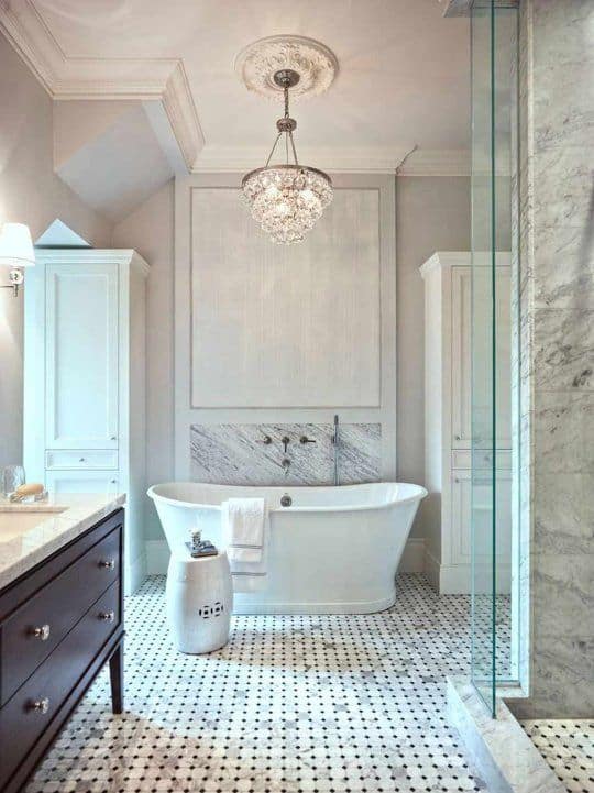 chandeliers for bath rooms