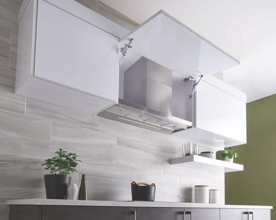 small modular kitchen chimney