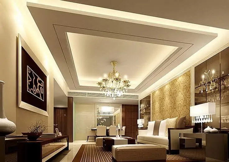 simple ceiling designs for hall