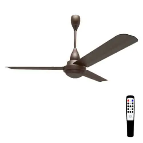 Remote-controlled fans