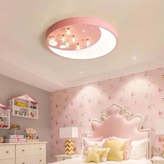 kids bedroom false ceiling light