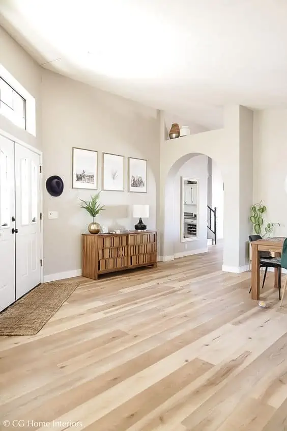 living room minimalist surface and decor