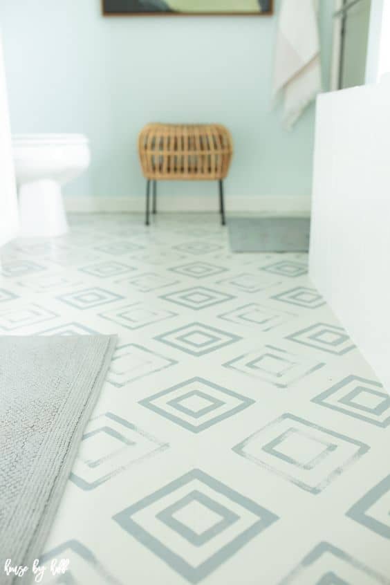 linoleum minimalist floor