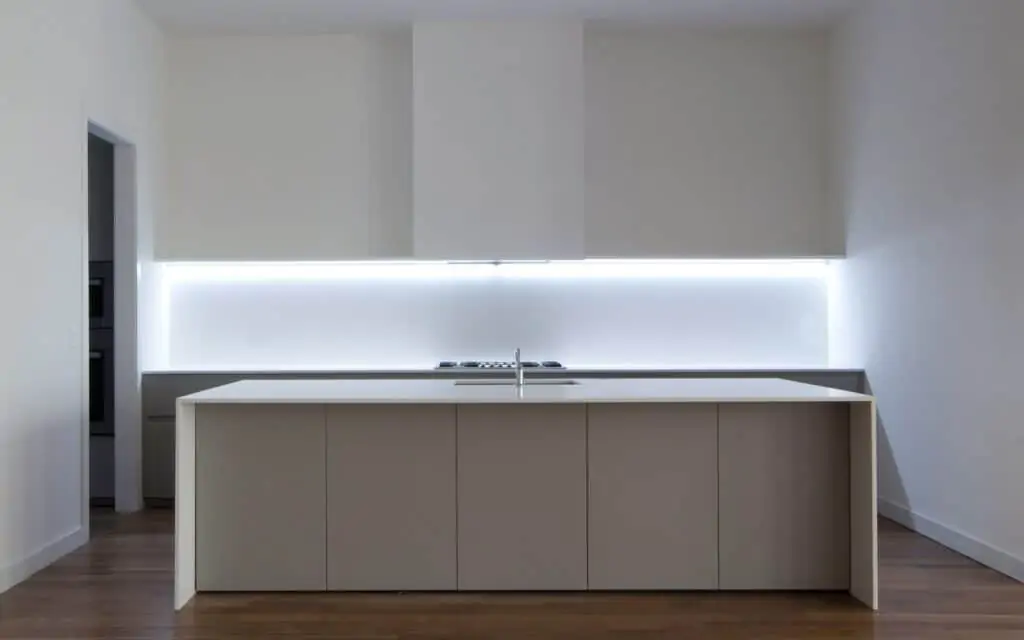 countertop price with LED dado lighting