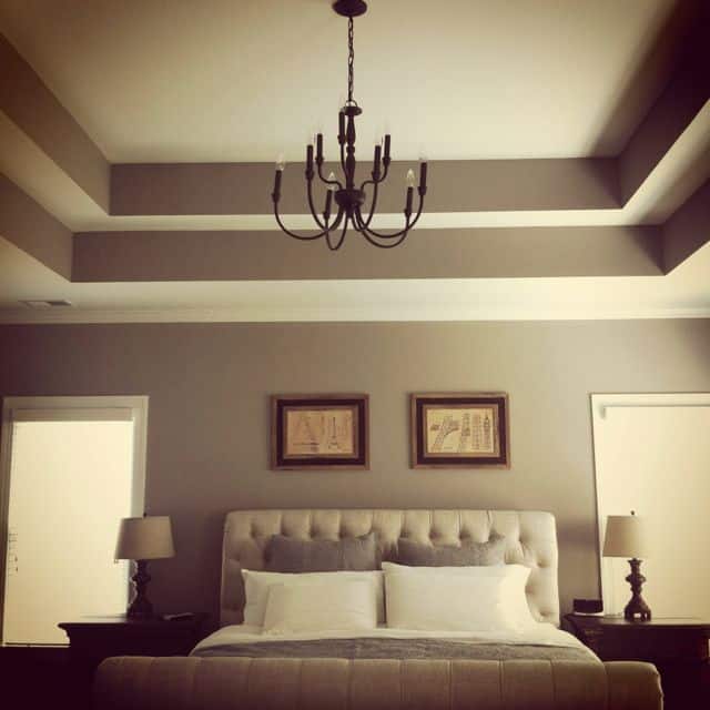 simple tray ceiling