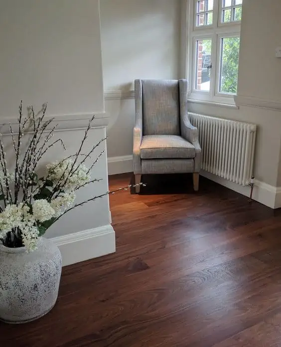 living room wooden surface