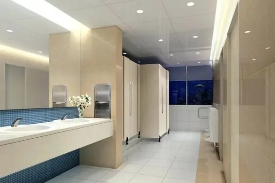 false ceiling for small office washroom