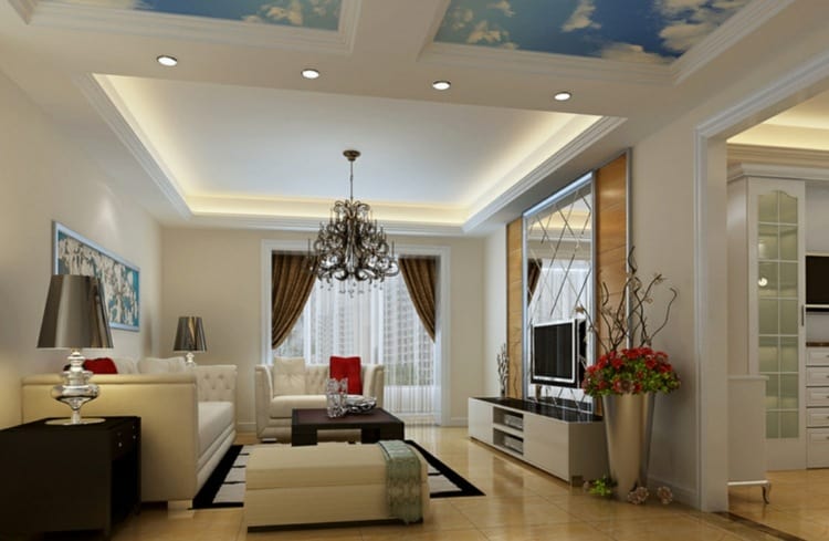 simple tray flase ceiling designs for hall