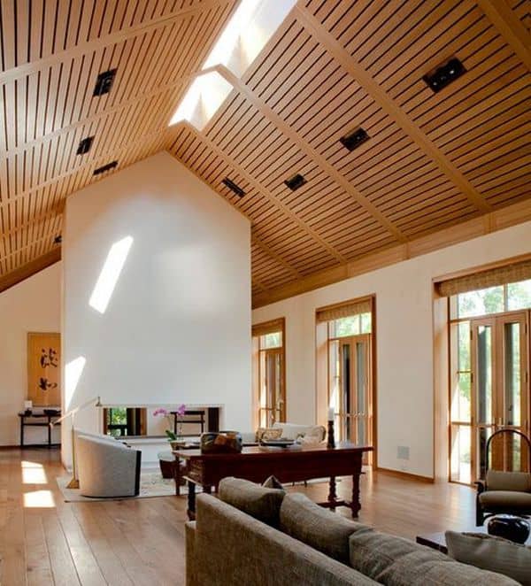 Sloping Roof False Ceiling Designs