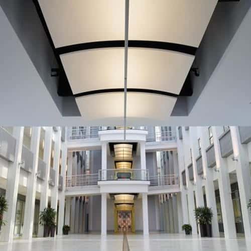 armstrong soundscapes canopies floating ceiling