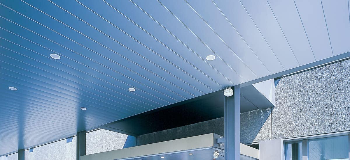 Hunter Douglas Ceiling panels- exterior