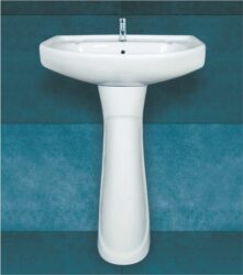 JAL washbasin with pedestal